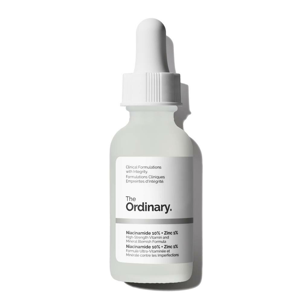 The Ordinary Niacinamide 10% + Zinc 1% – Сыворотка с ниацинамидом и цинком, 30 мл