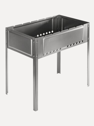 Изображение товара Мангал с ребрами жесткостиPalisad Camping 500x300x500 мм 69547