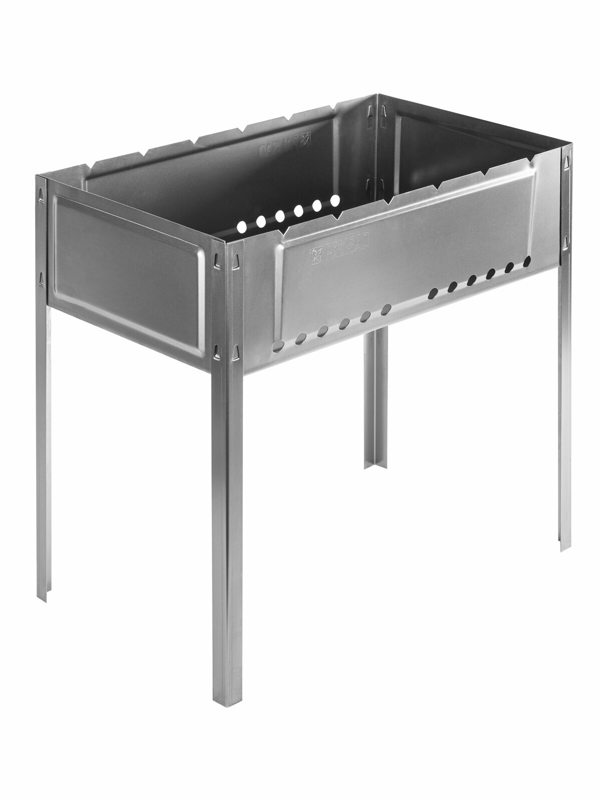 Мангал с ребрами жесткостиPalisad Camping 500x300x500 мм 69547