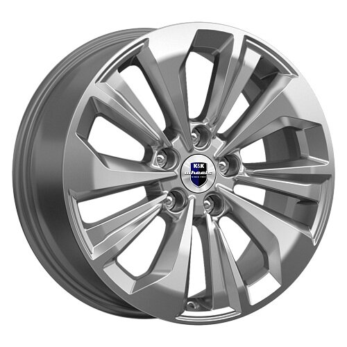 Колесный диск K&K Авиор 7x17 5*114.3 ET35 DIA67.1 Дарк платинум