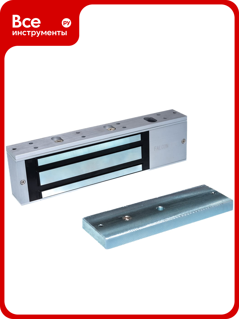 Электромагнитный замок Falcon Eye FE-L500 с силой удержания до 500 кг 00-00110251