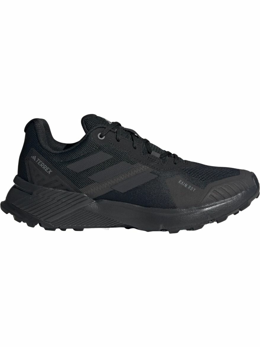 Кроссовки adidas Terrex Soulstride Rain Ready, полнота F, размер 9,5 UK, черный