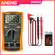 Цифровой Мультиметр ANENG DM850, измерения: V, A, R, функция hFE