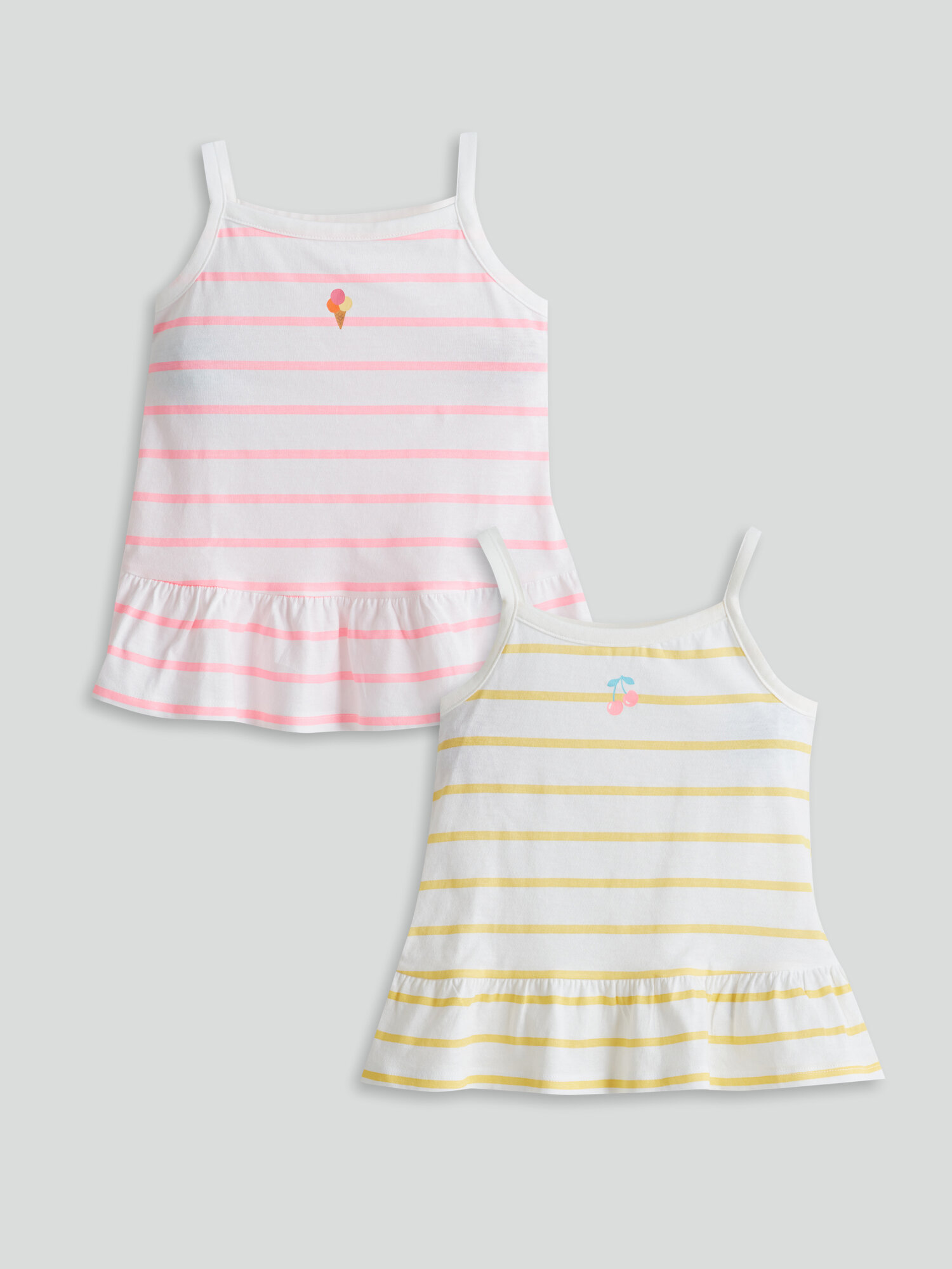 Майка LC Waikiki комплект из 2 шт. размер 7-8 лет розовый