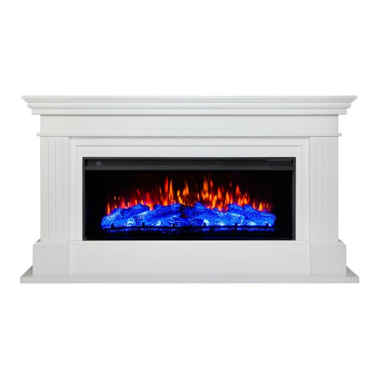 Каминокомплект RealFlame ONTARIO + JOKER белый 164х905 см