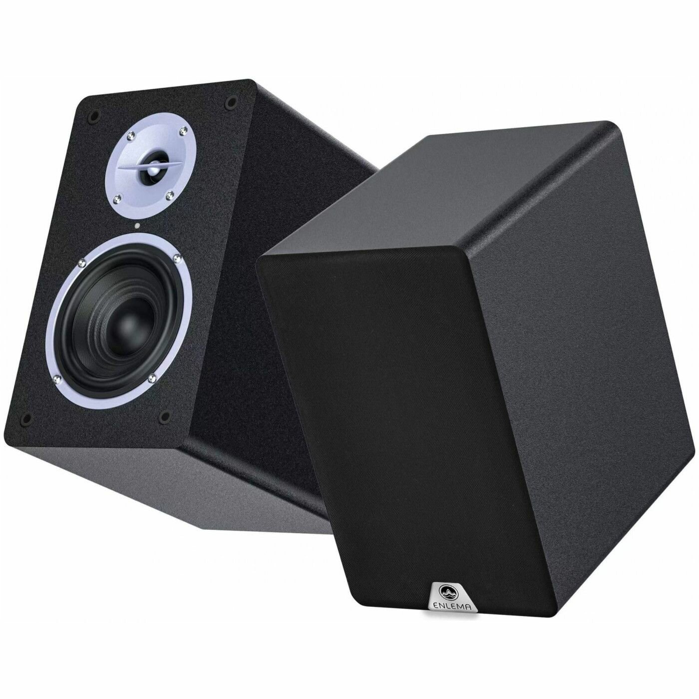 Студийные мониторы ENLEMA M4, активная АС, напольные, черный матовый