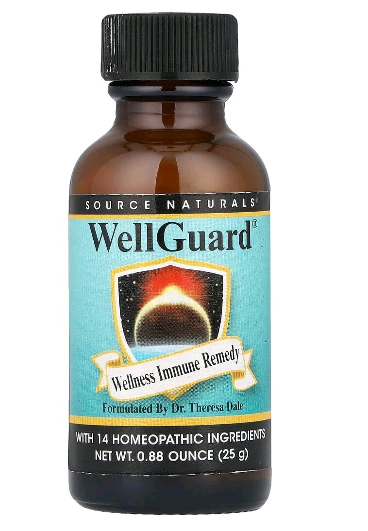 Добавка для иммунитета WellGuard Source Naturals гомеопатическая