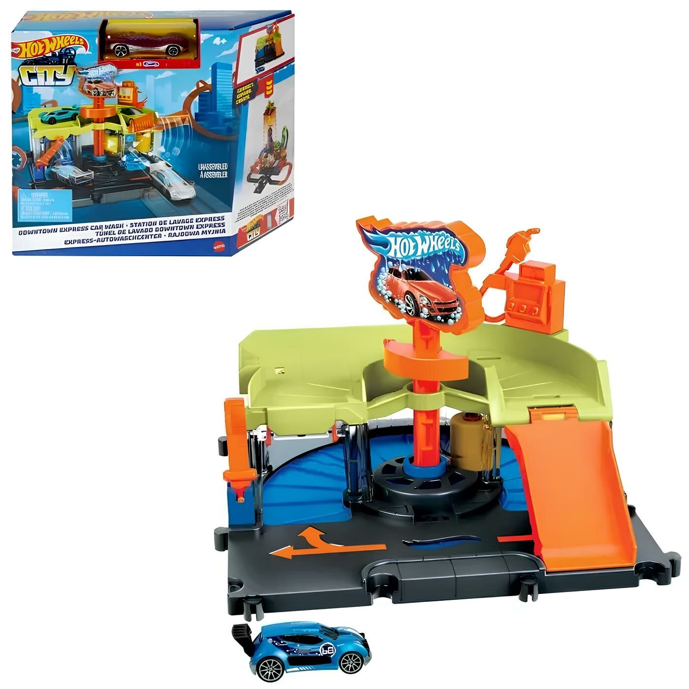 Автомойка Hot Wheels Экспресс HDR27 — фото 1