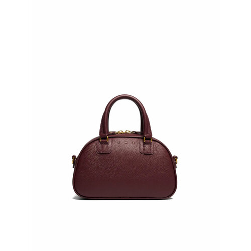 Сумка CNS - COINED IN STONE, фактура зернистая, бордовый