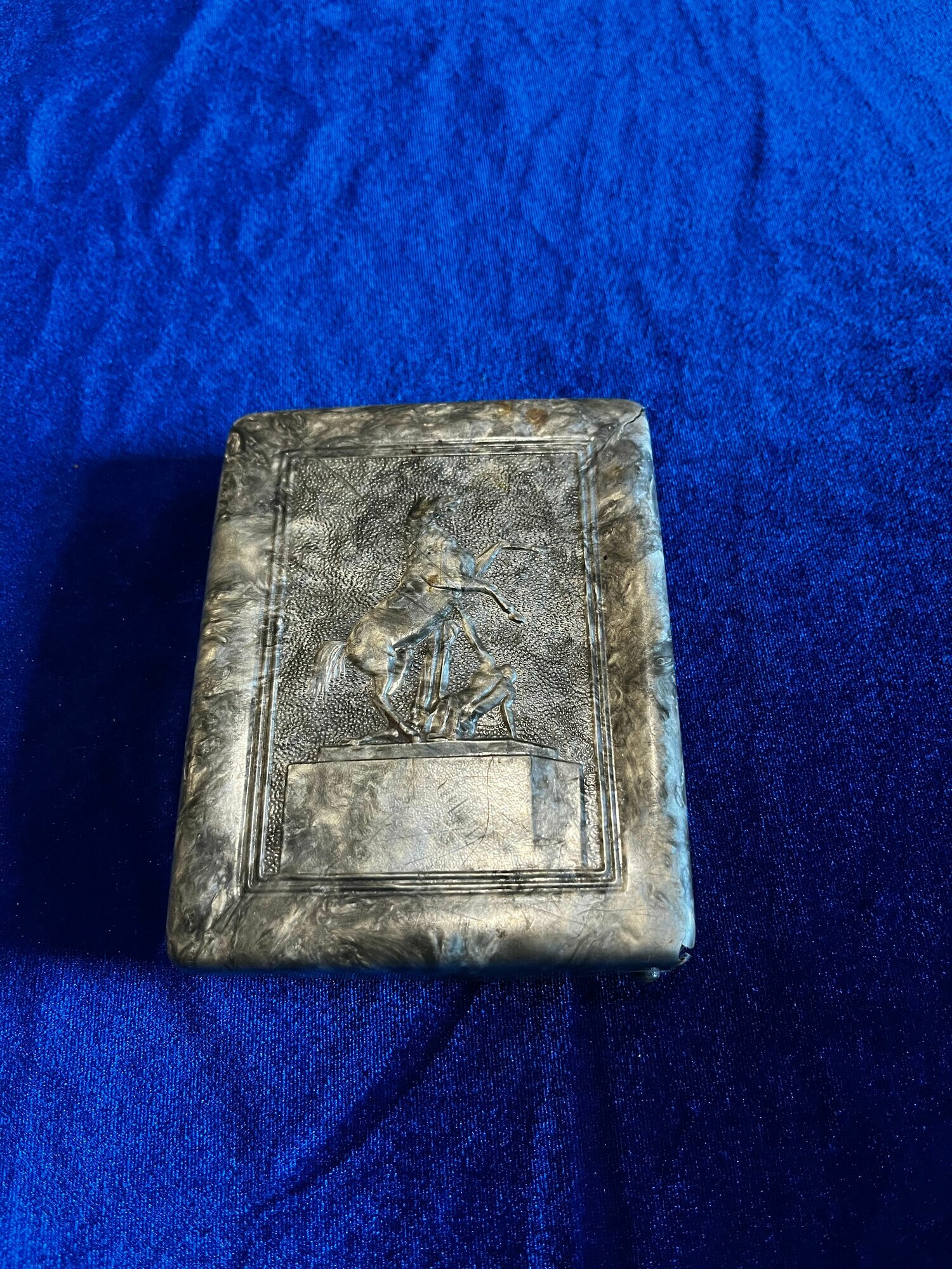 Портсигар "Ленинград" целлулоид СССР — фото 1