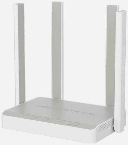 Изображение товара Роутер Netcraze Speedster (NC-3013) поддержка IPv6, 4 антенны, белый