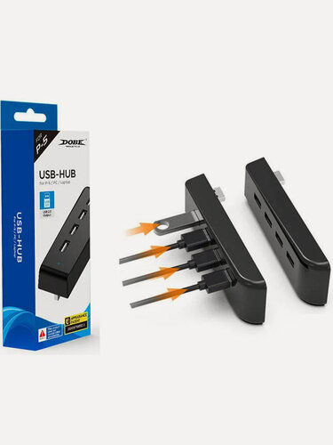 Изображение товара Разветвитель USB HUB 4-Port Super Speed для PS5 (Dobe TP5-0576)