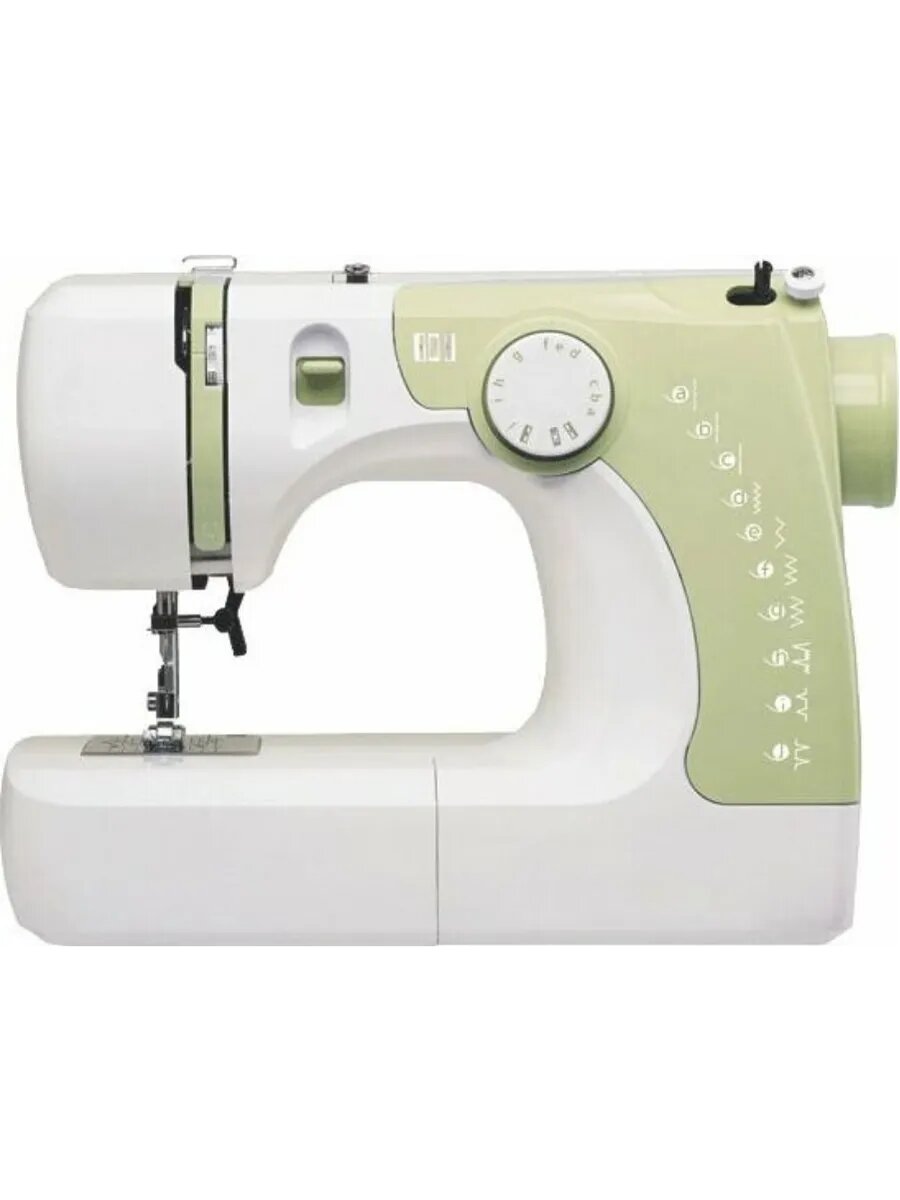 Машинка швейная электромеханическая 14 70Вт Белый-Оливковый
