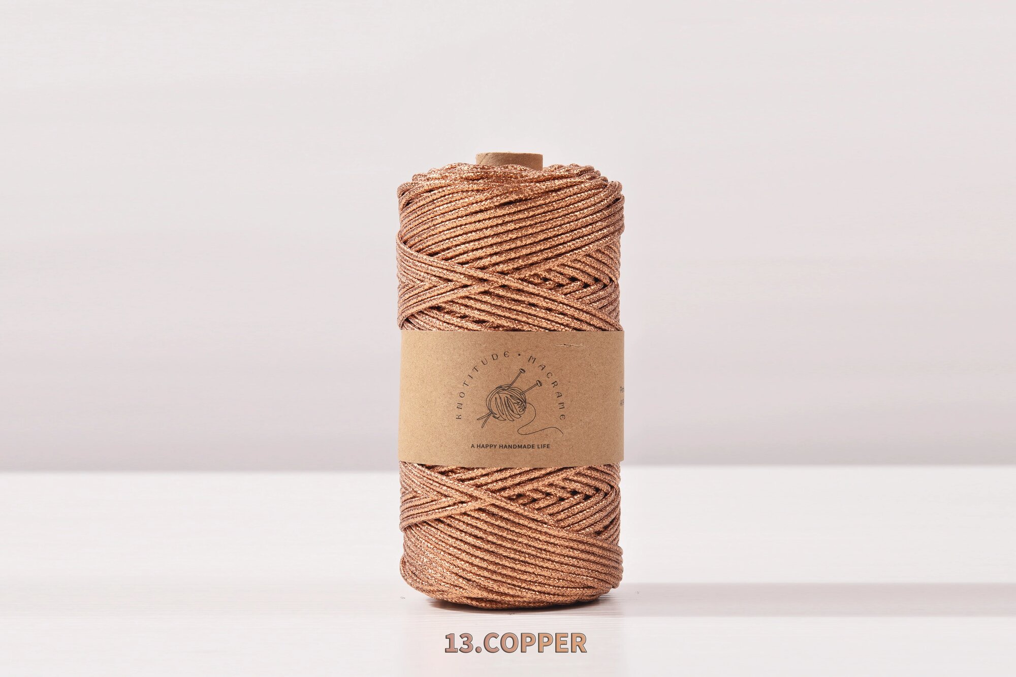 Блестящий металлический плетеный шнур 3 мм x 90 ярдов ослепительная плетеная веревка макраме веревка золотого цвета шнур для изготовления ювелирных изделий декоративный шнур 13 COPPER