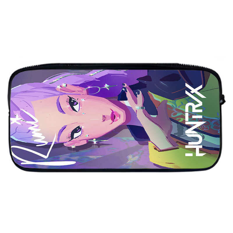 Канцелярский кейс kpop demon hunters с оксфордской тканью для школы и путешествий стиль 16
