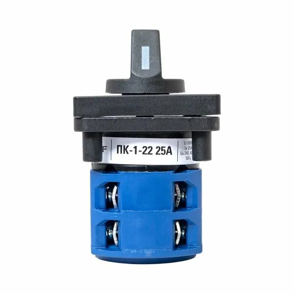 Переключатель кулачковый ПК-1-22 25А 2P "1-0-2" EKF PROxima — фото 1