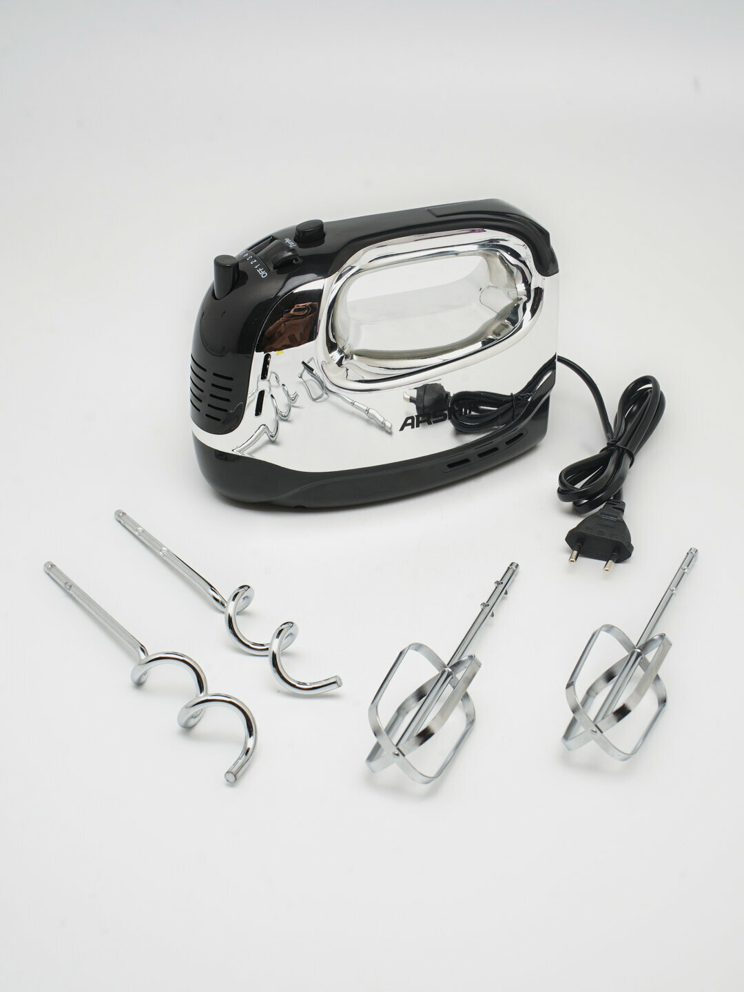 Ручной миксер Sokany, нержавеющая сталь, 5 скоростей, турбо-режим