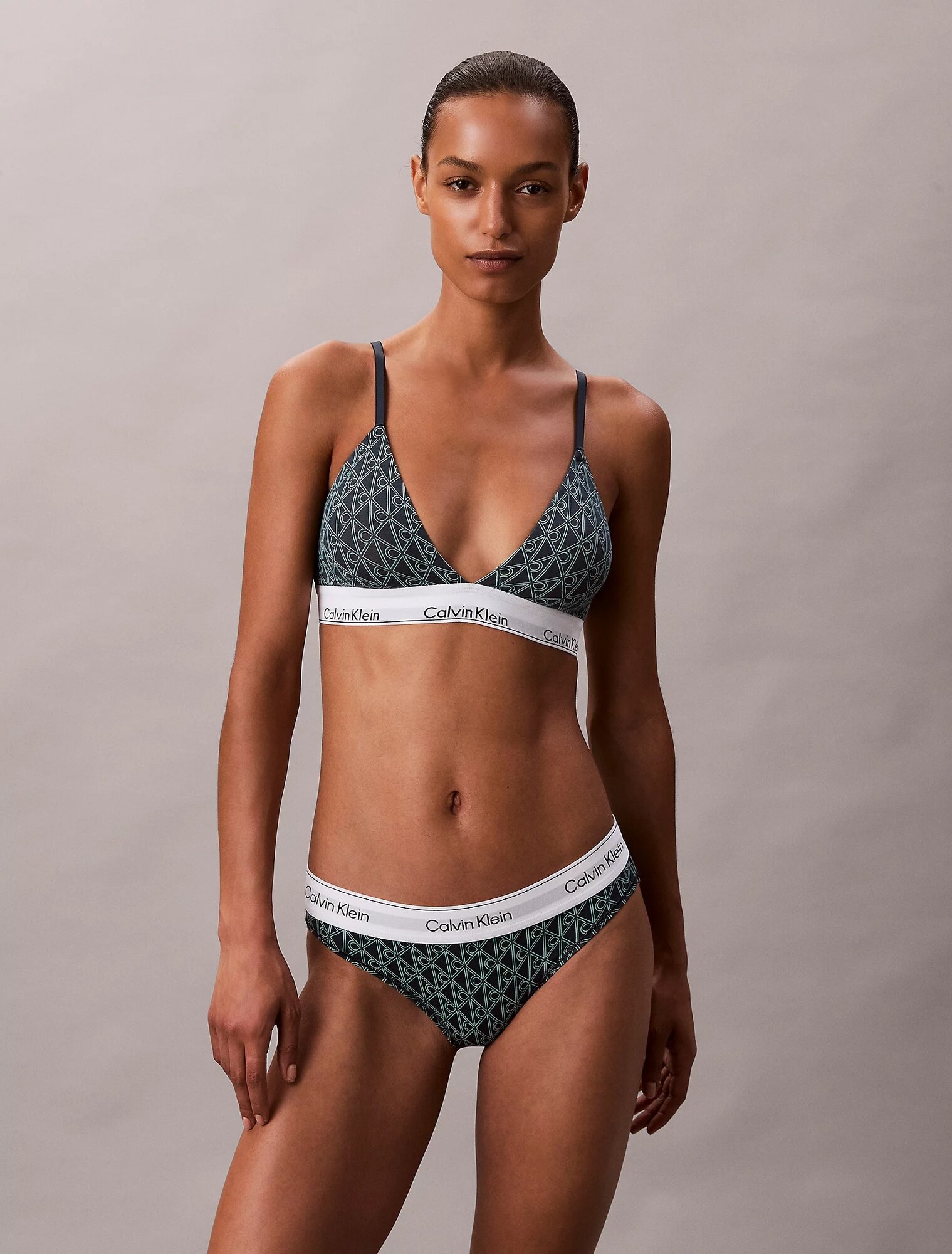 Бюстгальтер CALVIN KLEIN, размер  S, серый — фото 1