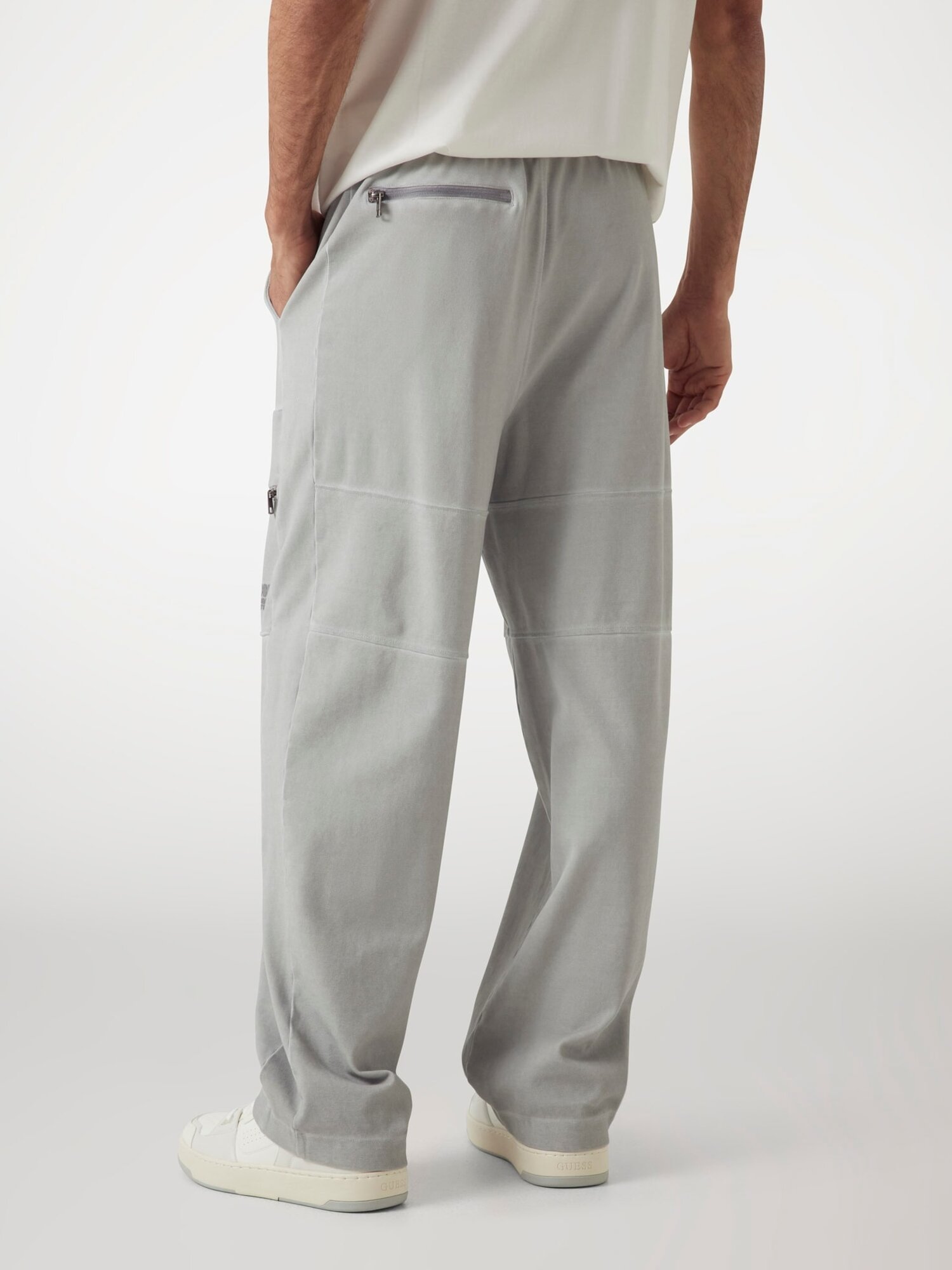 Брюки GUESS, размер S, серый — фото 1