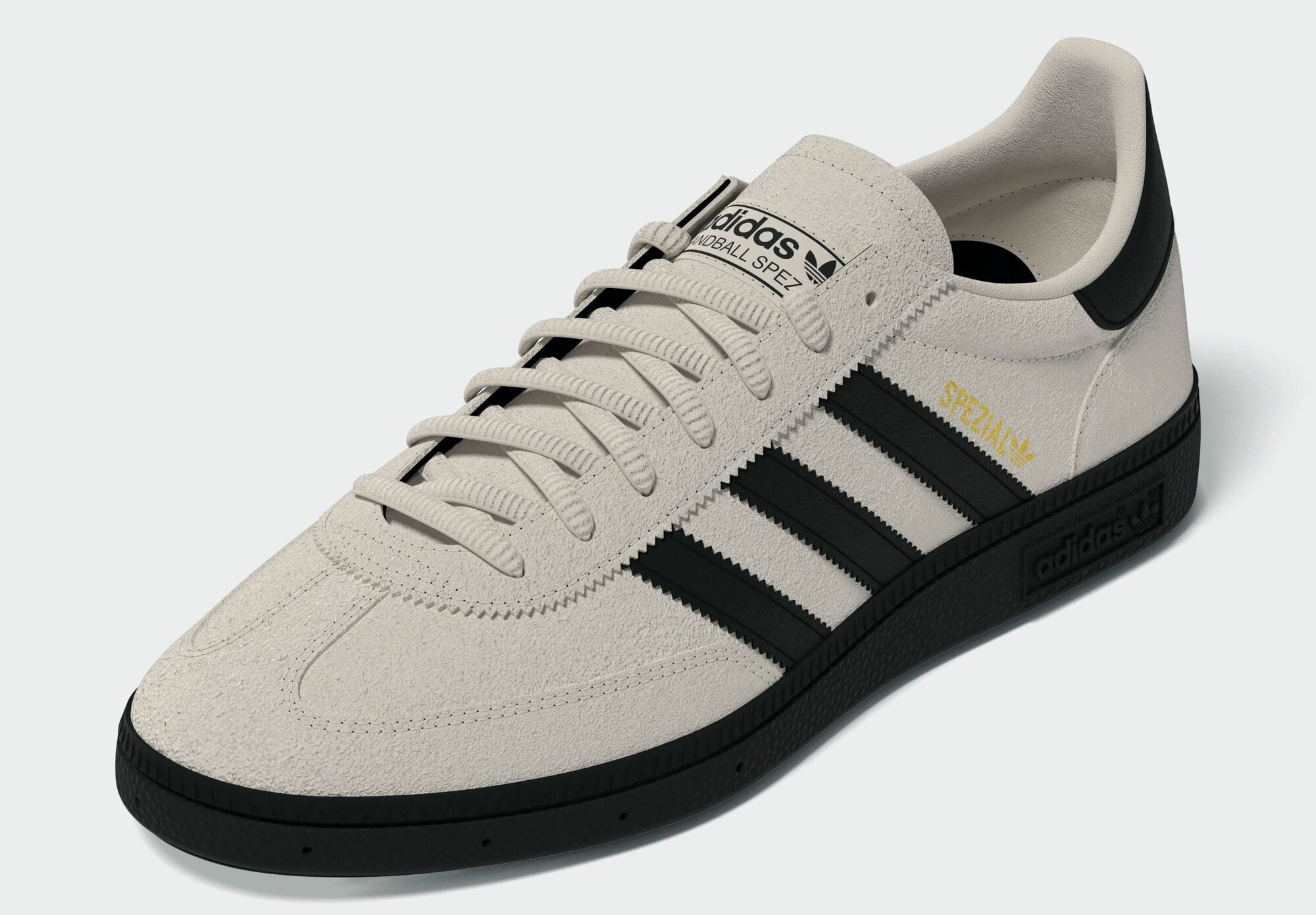 Кеды adidas Originals Handball Spezial, размер 9 UK, серебряный — фото 1