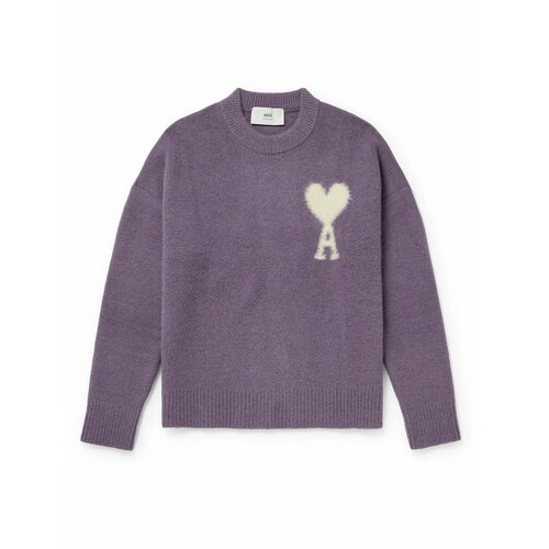 фото Свитер ami paris, размер m, , violet