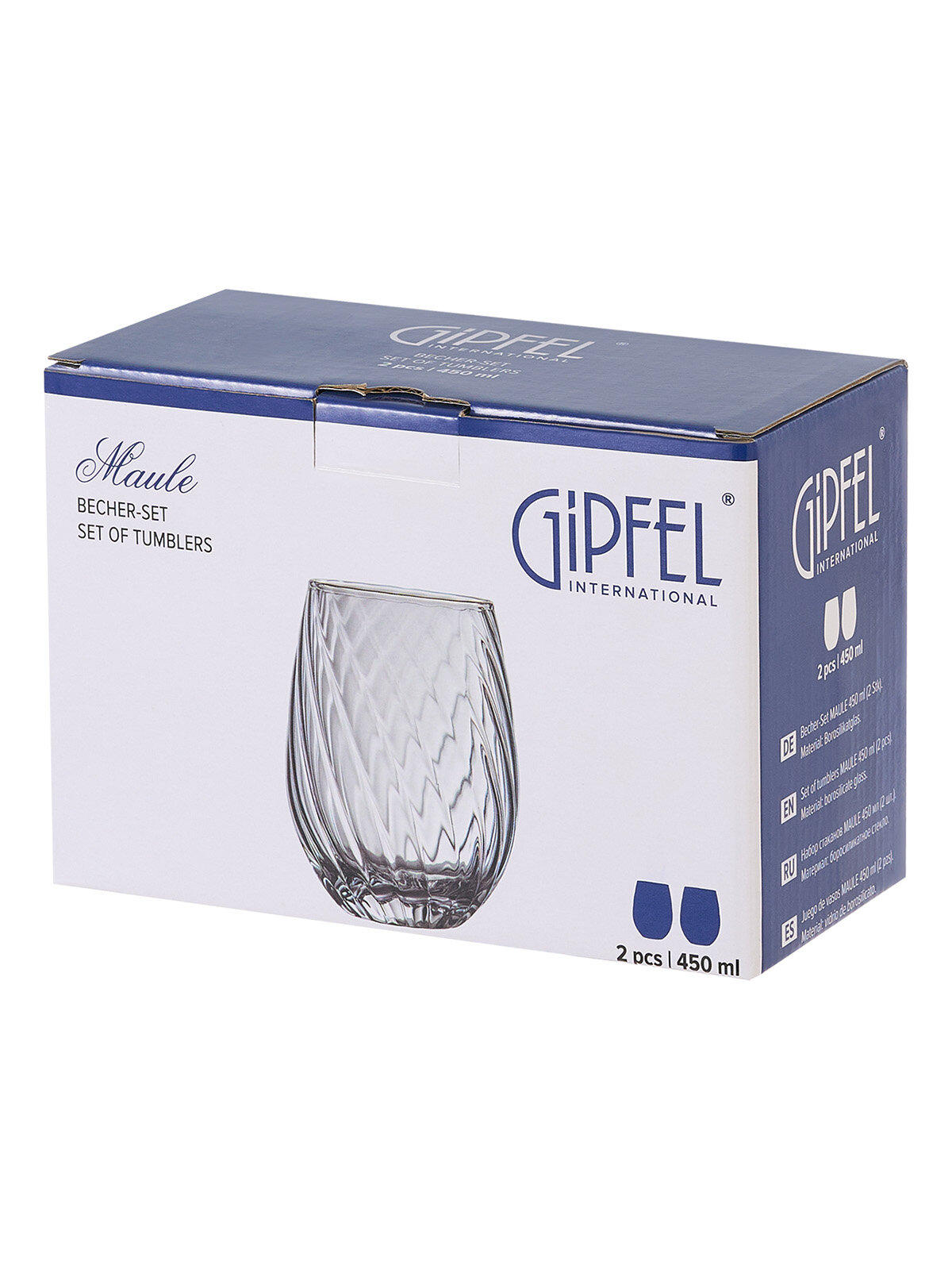Набор стаканов Gipfel Maule 53000 450 мл 2 предмета — фото 1