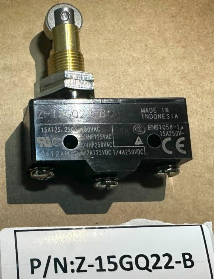 Z-15GQ22-B микропереключатель Омрон (оригинал) — фото 1