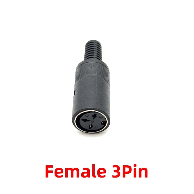 1 шт. штекерный/гнездовой разъем DIN 3/4/5/6/7/8 PIN разъем для крепления кабеля на шасси