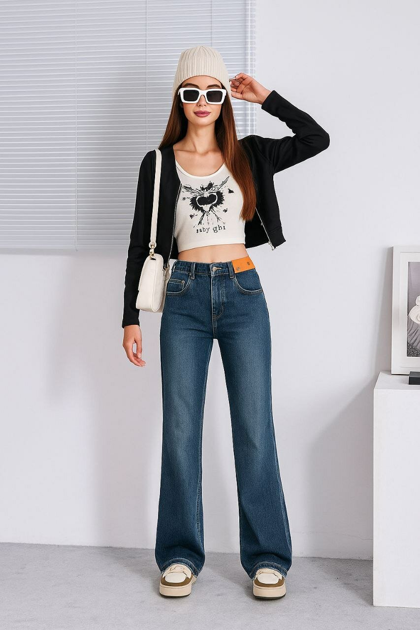 Джинсы классические  2370