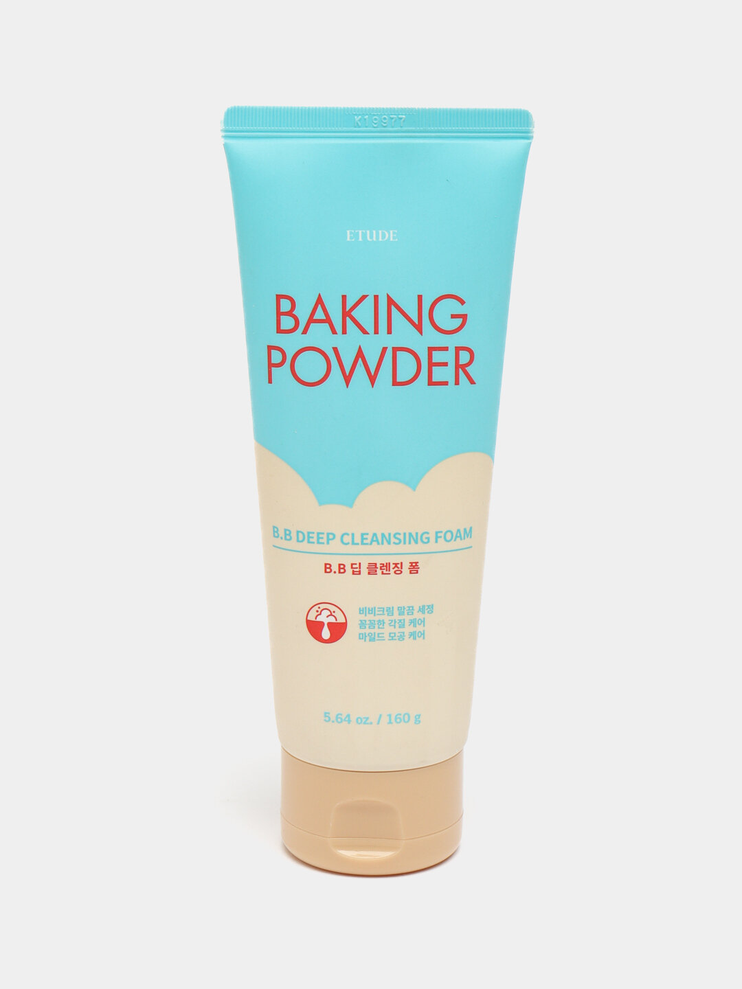 Очищающая пенка для снятия BB-крема с содой ETUDE Baking Powder B.B Deep Cleansing Foam 160 ml