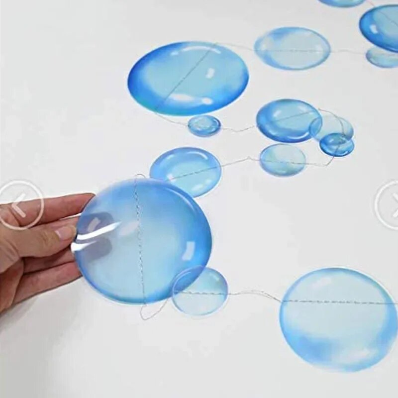 Пластиковая пузырьковая гирлянда 