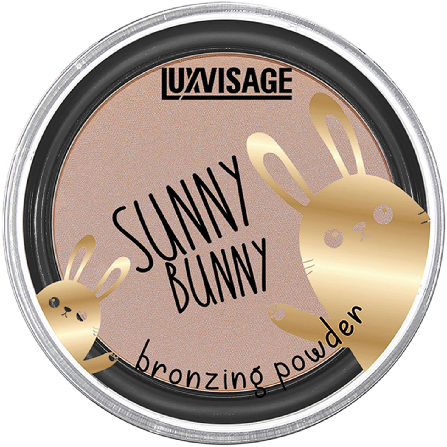 Пудра-Бронзатор LUXVISAGE "Sunny Bunny", сатиновый финиш, 20 г — фото 1