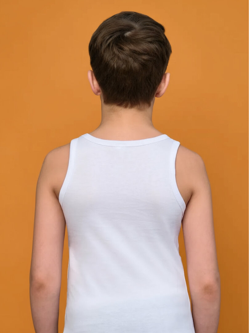 Майка , размер 7, белый — фото 1