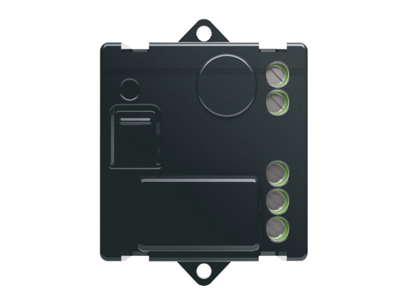 Пакет для управления освещением c 2х мест. [067627] Celiane with NETATMO - микромодуль реле 300 вт 240в + два умных беспроводных 1-клавишных выключателя. - цвет графит Celiane with NETATMO