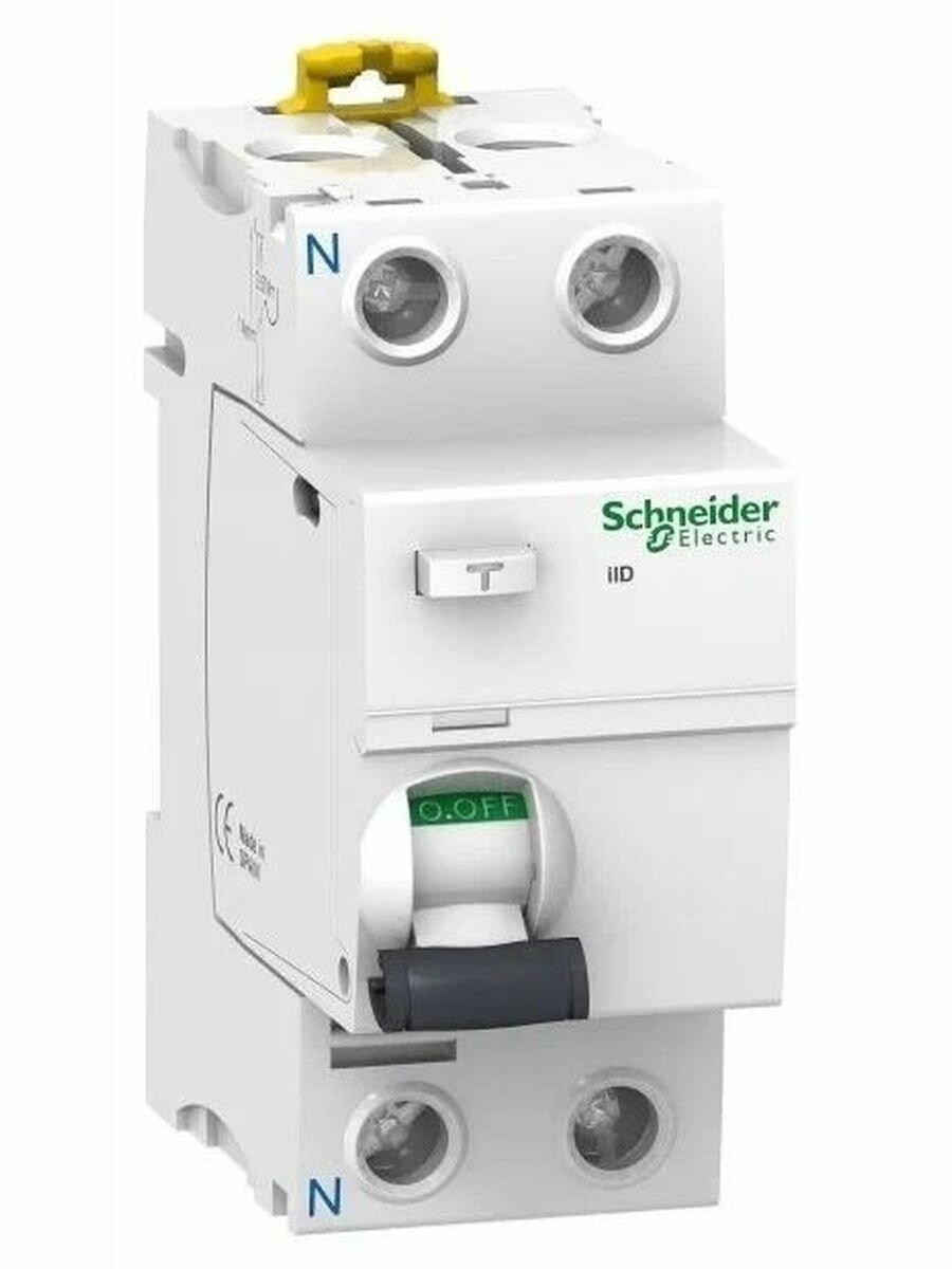 Выключатель нагрузки дифференциальный iID 2п 16А 10мА АС