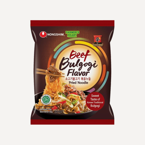 Изображение товара Лапша быстрого приготовления Nongshim пулькоги со вкусом говядины 105 г, Южная Корея