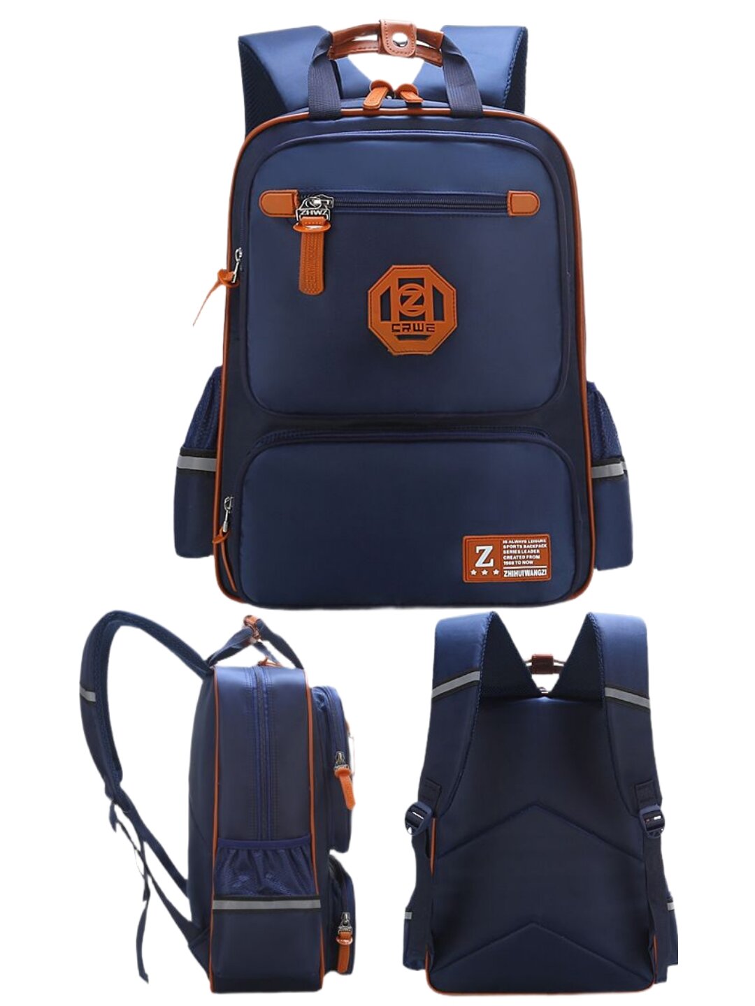 Ортопедический рюкзак для школы Oxford Style, рюкзак школьный для детей, 41×31×18 см