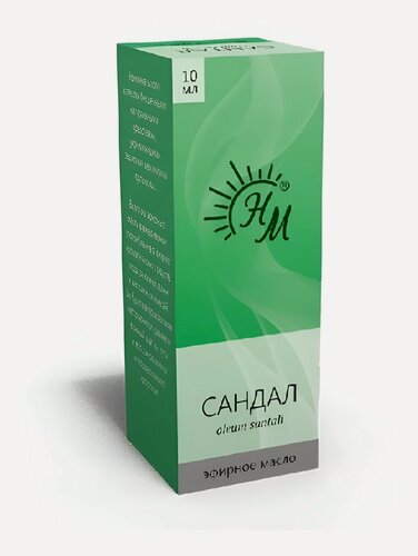 Изображение товара Эфирное масло Натуральные масла "Сандал", для бани и сауны, 10 мл