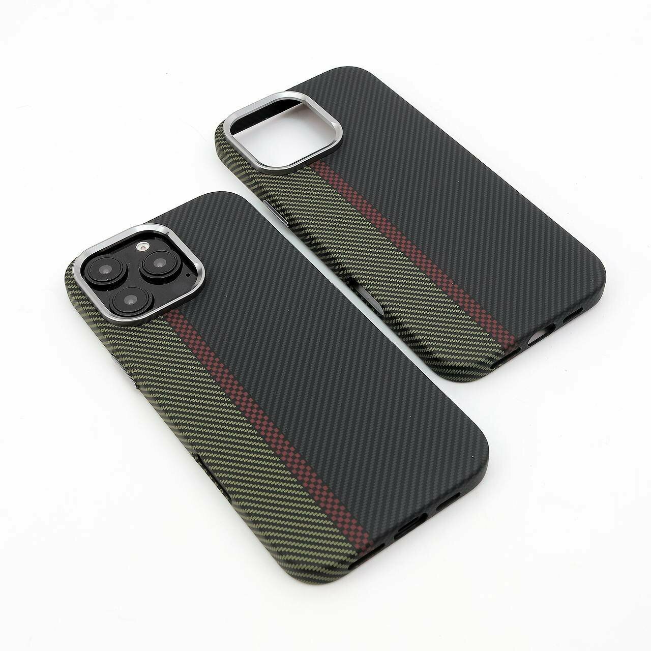 Чехол FreeAir Carbon MagSafe для iPhone 17 Pro, 17 Pro Max, 16 Pro, 16 Pro Max, карбоновый, магнитный, противоударный