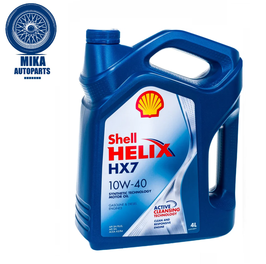 Helix Hx7 10W40 масло моторное п/с 4л. Shell