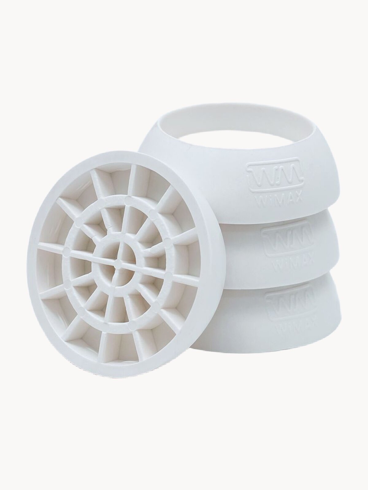 Антивибрационные подставки WiMAX, для стиральных машин, холодильников и мебели, виброопоры, белые, 4 шт,