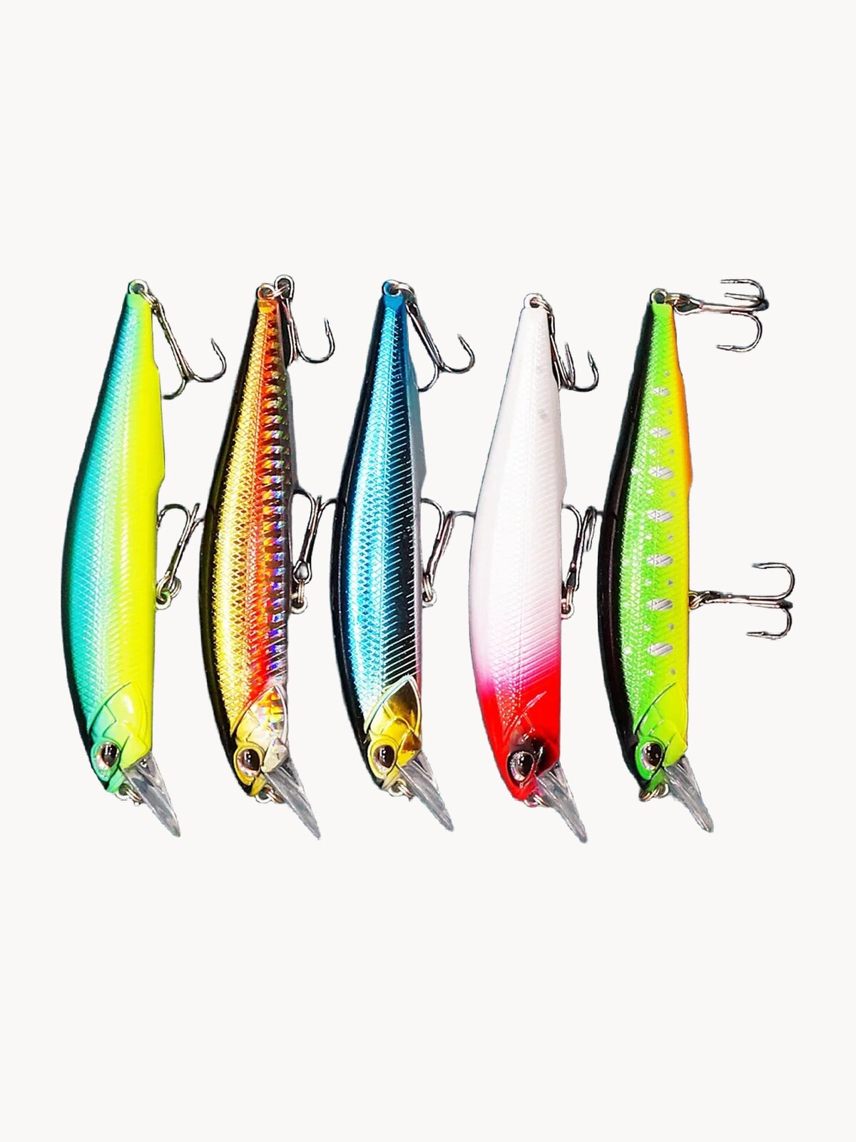 Воблеры minnow рыболовная приманка для рыбалки набор минноу воблеров на судака и щуку 100мм. 14гр.