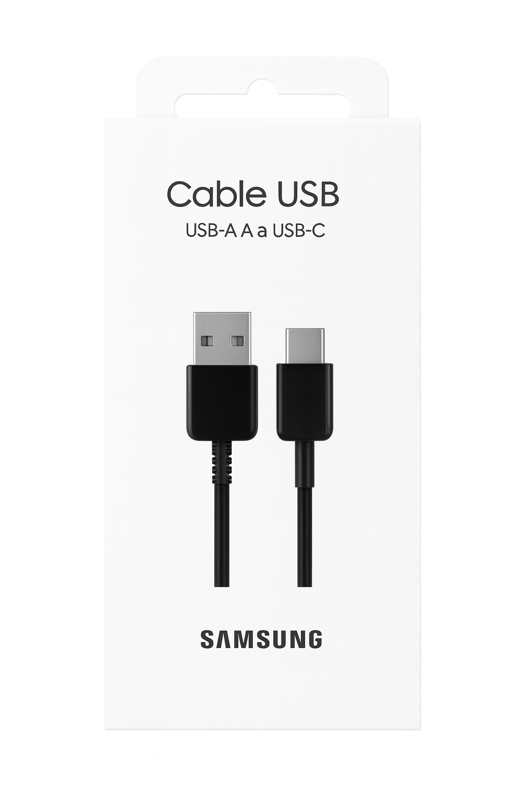 USB-кабель Samsung – кабель для передачи данных и зарядки USB-A – USB-C (черный) — фото 1