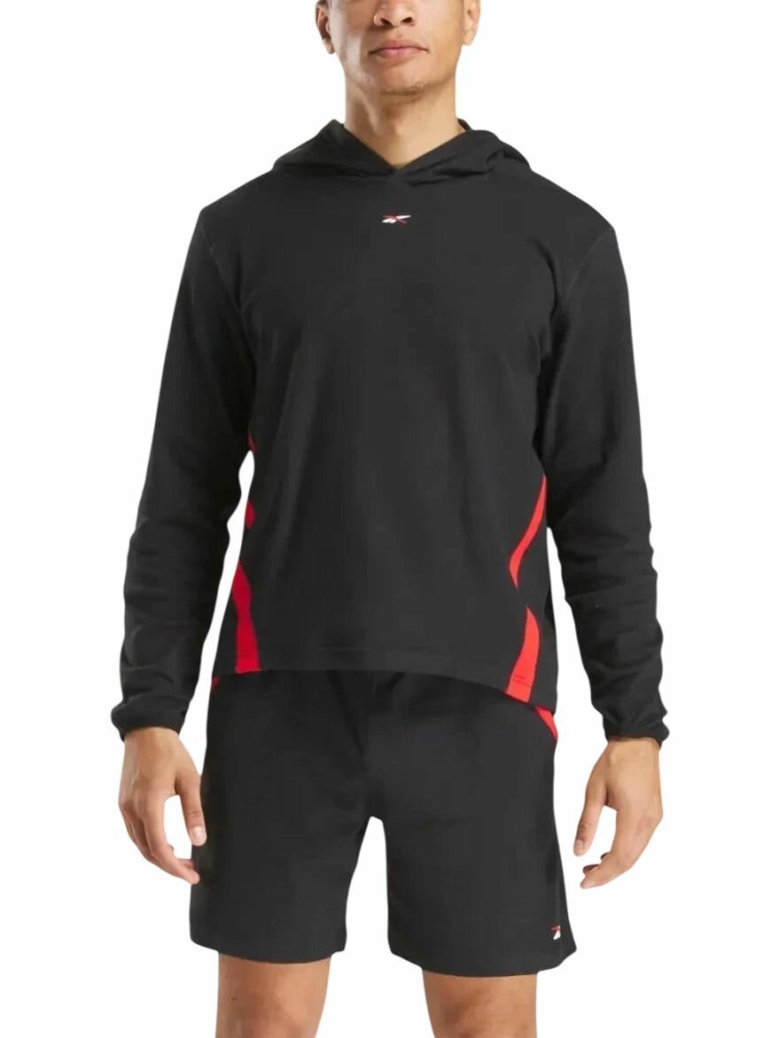 Худи спортивное Reebok Identity Train Energy Hoodie размер XL INT  черный