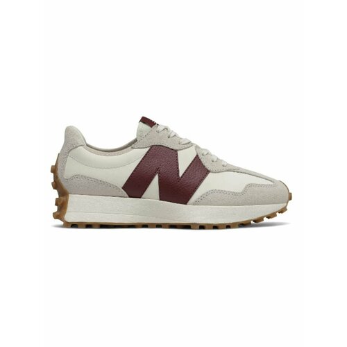 фото Кроссовки new balance 327, полнота f (eu)/ на среднюю стопу, размер 9 us, бежевый