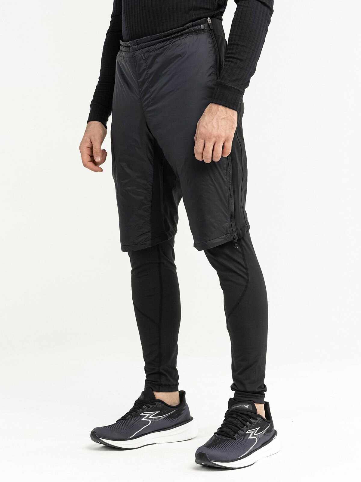 Шорты спортивные MOAXSPORT размер M черный