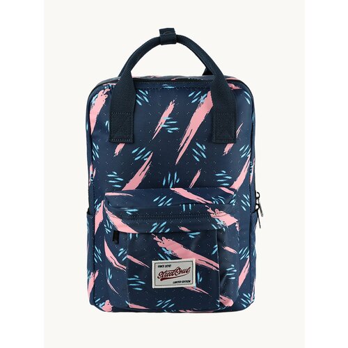 Рюкзак Street Soul 9021 Полосы розовой краской, водонепроницаемый, 16л, 500 г