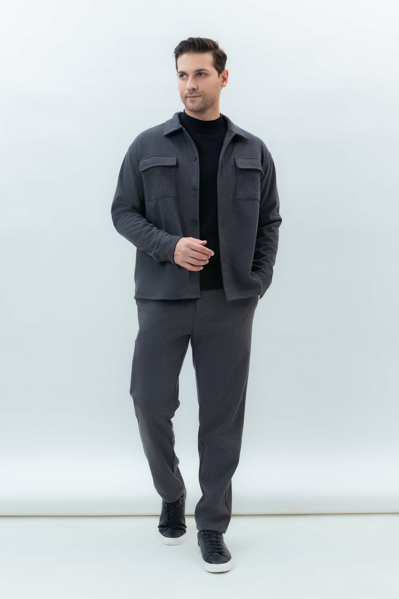 Брюки классические TERRA PRO, размер 30, dark grey — фото 1