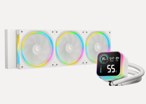 Изображение товара СВО для процессора Deepcool LQ360 ULTRA ARGB WH (R-LQ360-WHASMC-G-1)