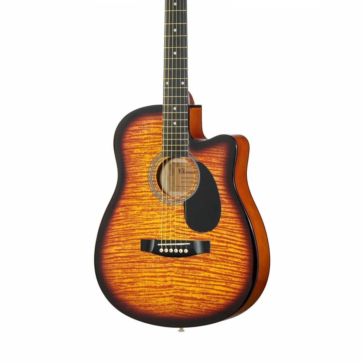LF-3800CT-SB Фольковая гитара вырез HOMAGE — фото 1
